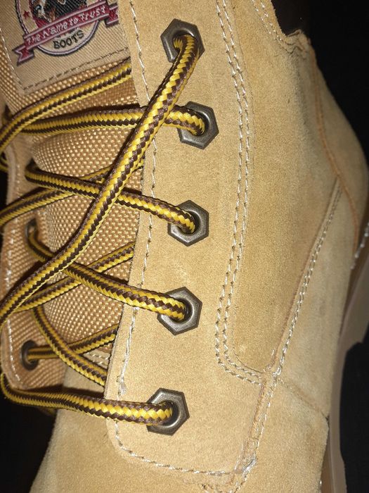 ЧИСТО НОВИ Oбувки ботуши от естествена кожа Brahma Размер 47