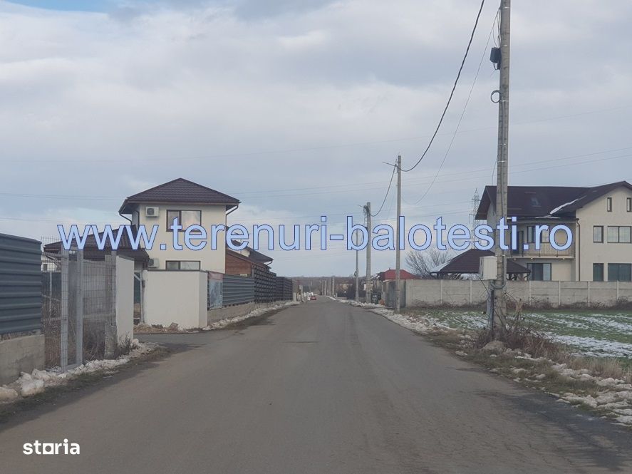 Vanzare teren Balotesti,apropiere padure, 18000 euro