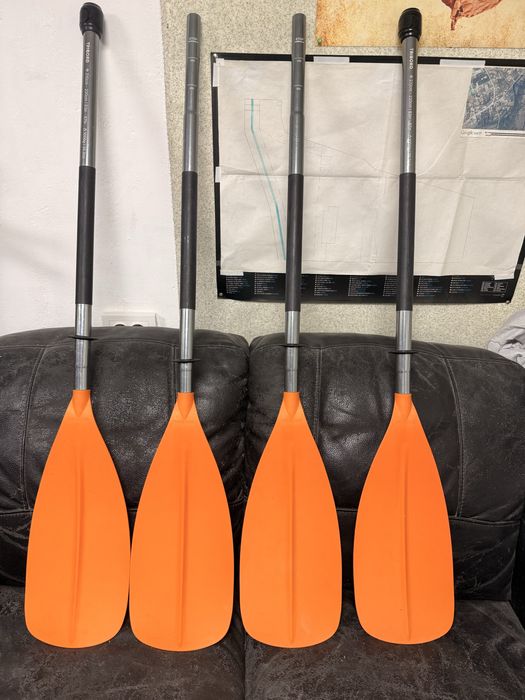 Надуваем двуместен каяк 100+