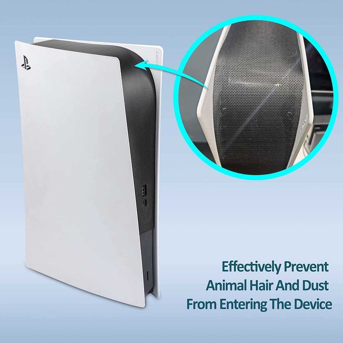 Комплект пылезащитной сетки и чехла для Sony Playstation 5 PS5