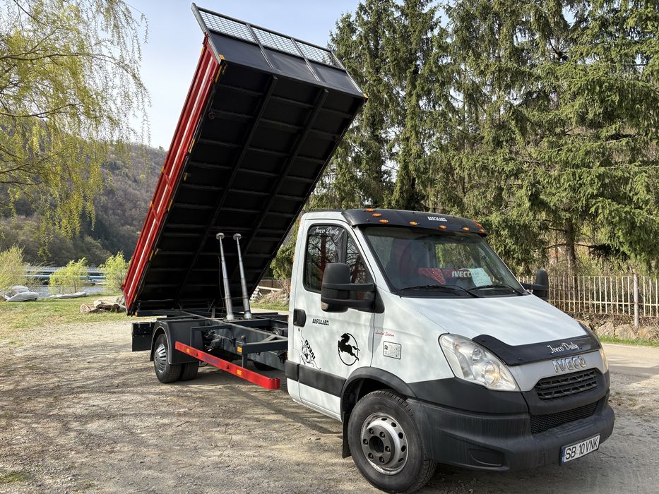Iveco daily basculabil pe curie 70 c15 35c15 50c15 mercedes sprinter