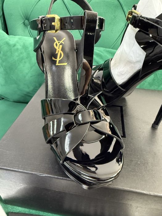 Sandale YSL piele naturala Full Box colectie noua Premium