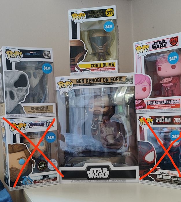 Funko Pop Фугури-Star Wars, Marvel и The Boys