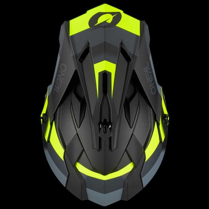 Мотокрос каска O'NEAL 2SERIES SPYDE V.23 Black/Gray/Neon Yellow