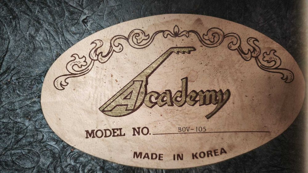 Chitară electroacustică Academy BOV-105 Made in Korea Toc OVATION Made in USA - Garantie