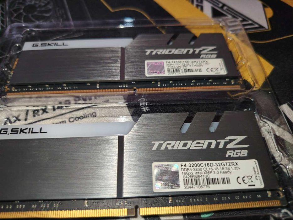 Рам памет G.SKILL Trident Z RGB 32GB (2x16GB) DDR4 3200MHz