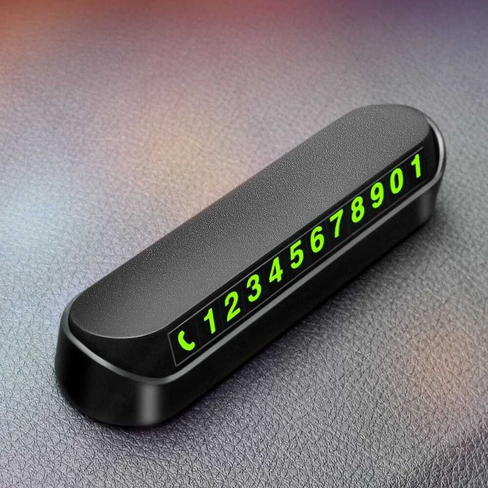 Suport numar de parbriz auto ON/OF