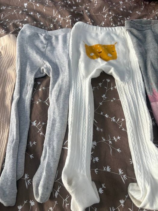 Детские колготки 74–92 см | комплект 5 штук | хорошее состояние