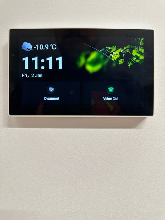Panou de control SONOFF NS Panel Pro Smart Home 120 Tip Negru