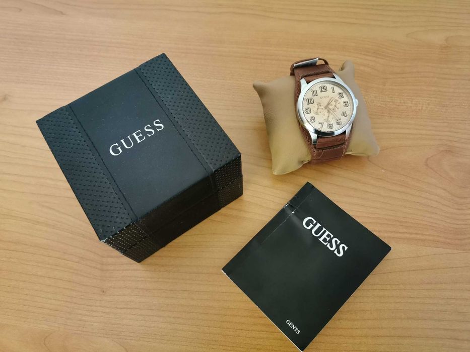 Ceas Guess Men W0182G1, curea-brățară piele