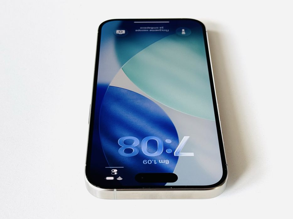 Iphone 15 Pro 128GB Natural Titanium 100% Батерия! Гаранция 6 месеца