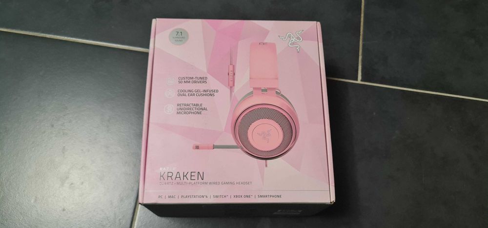 Casti Gaming Razer Kraken Quartz Edition