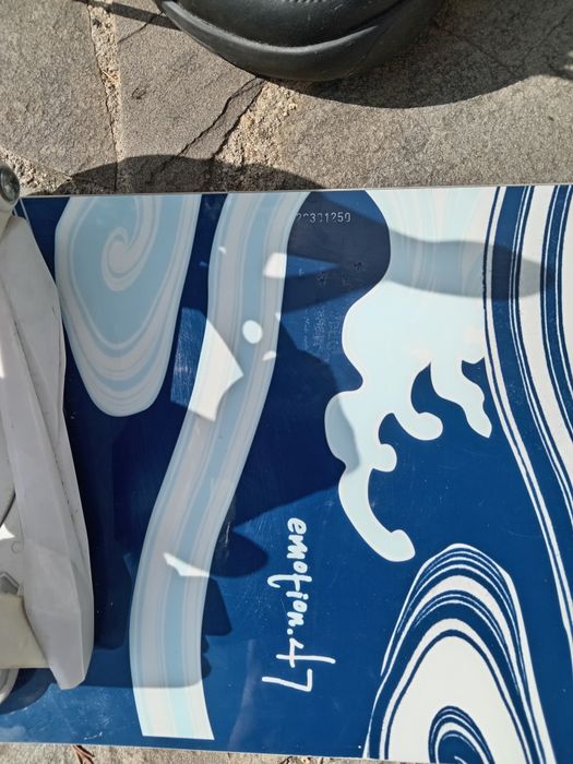 Placă snowboard Crazy Creek cu legături și boots