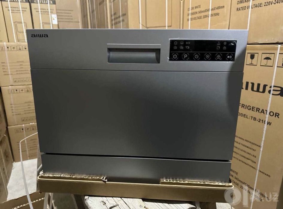 Настольная посудомойка aiwa 6 комплектов посуды