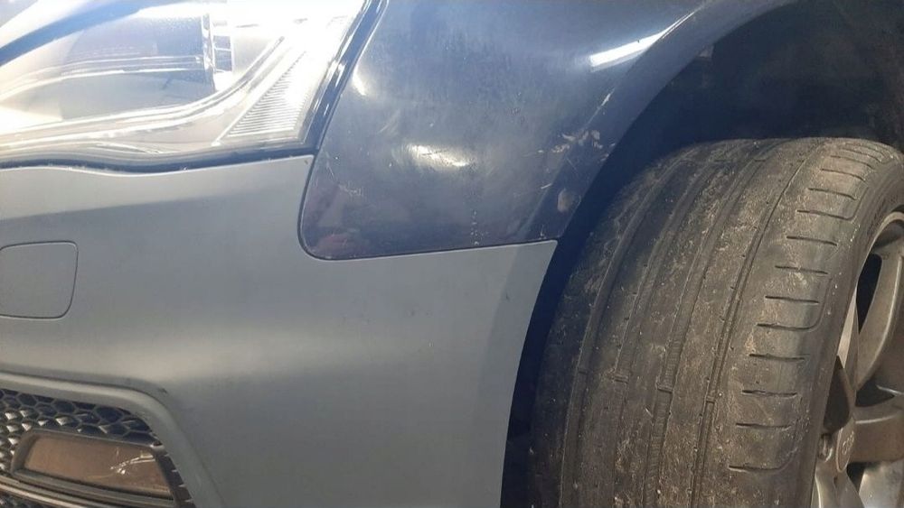 Bara fata Audi A4 B8 S-line facelift 2012-2015 cu spalatoare NOUA