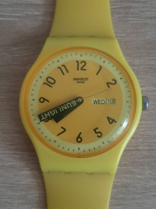 Ceas Swatch Proudly Yellow (cod model: SO29J702)