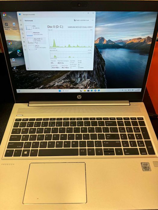 Hope Amanet P5-Laptop HP ProBook 450 G7 , i3-10100U/32GB RAM/ 512 GB SSD