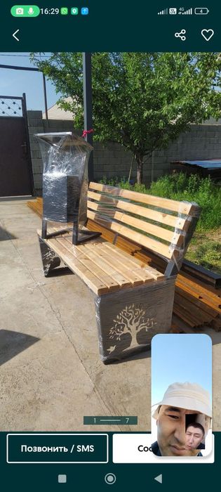 Скамейки уроно бесетки