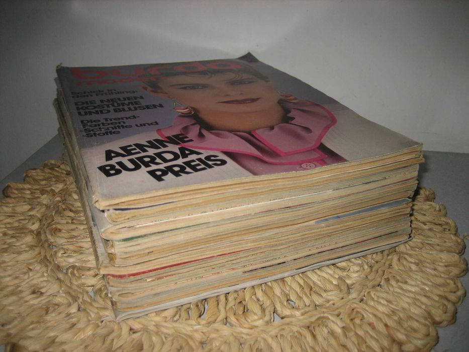 * BURDA * - стари списания с кройки