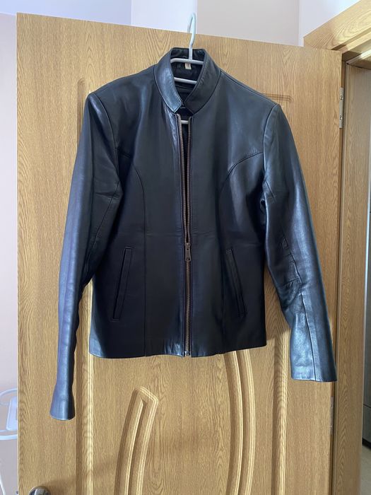 Естествена кожа  дамско яке