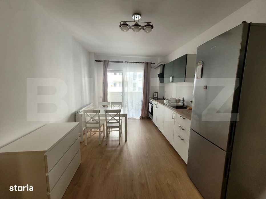 Apartament 2 camere , semidecomandat , 45 Mp mobilat si utilat complet — fotografia 1
