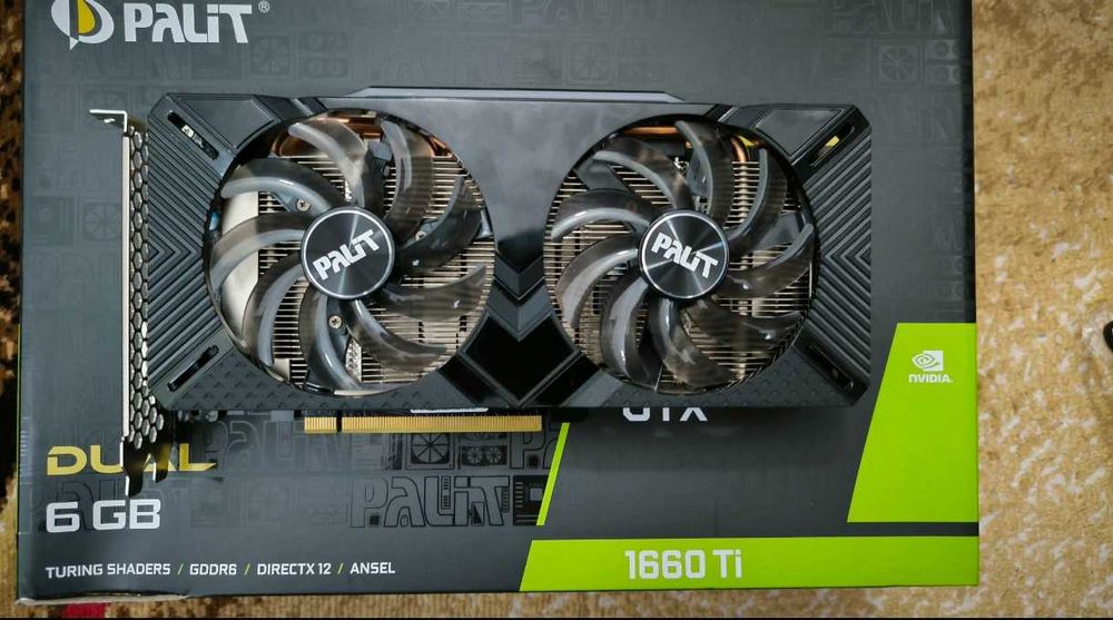 Nvidia GTX 1660 Ti 6Gb