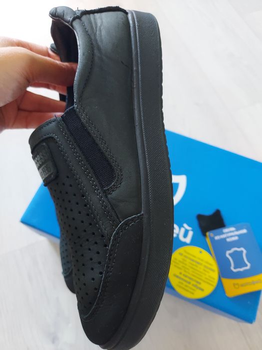 Кожаные туфли на мальчика