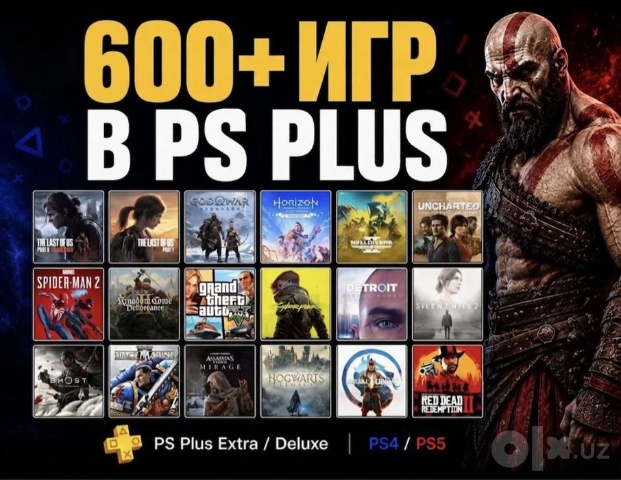 Подписка PS Plus 12 мес. Deluxe / Ea Play PS4/PS5