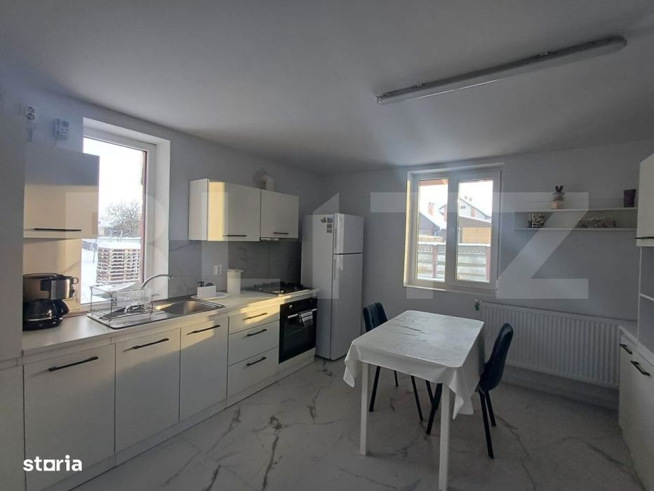 Casa de vanzare mobilata,finisaje premium,zona Excelenta - Teius