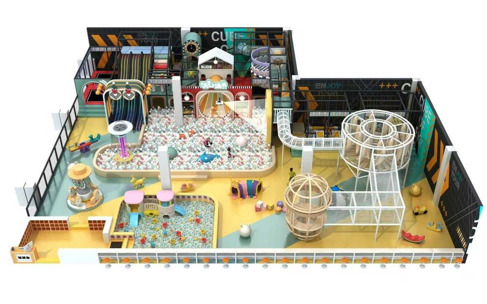 Детский лабиринт, детский игровой парк.