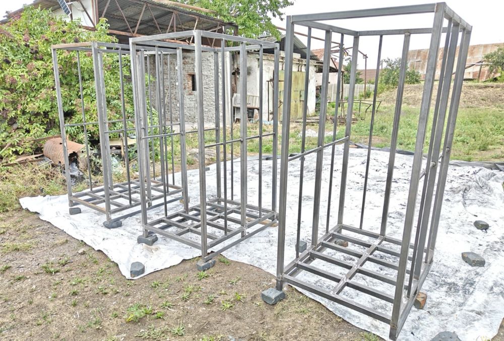 Boxpaleti metalici depozitare manipulare marfuri