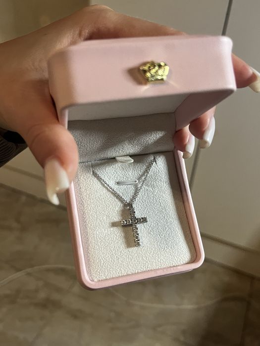 Кръст Morellato 925 сребро и цирконий