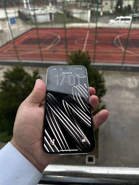 iPhone 14 pro max 128 gb dual sim + e sim purple 80% yemkost zd/a