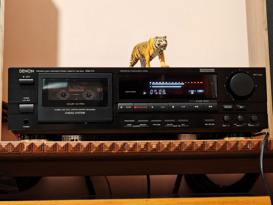Denon DRM-710. Tape deck 3 Head. Ca nou. Preț fix !