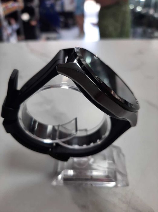 Used Products Dorobanti/Smartwatch Huawei Watch GT 4 PNX-B19, 46mm, GPS, Android/iOS, Black Fluoreslastomer Strap/Garantie 12 LUNI