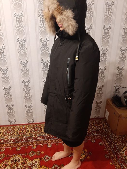 Куртка зима черная