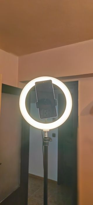 Ring light 120x Led SMD cu suport telefon