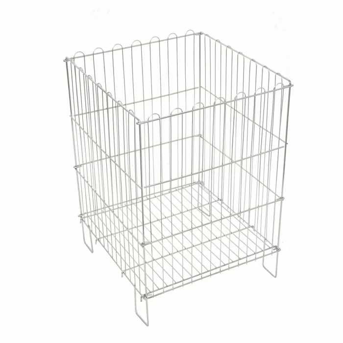 Carucioare si Cosuri Supermarket NOI 120L / 150L / Platforma 350kg / Cosuri Metalice