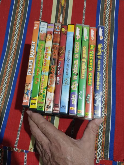 DVD filme desene și CD educative
