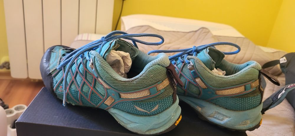 Salewa vibram с преден подсилен борд и задна подсилена пета. 38 размер
