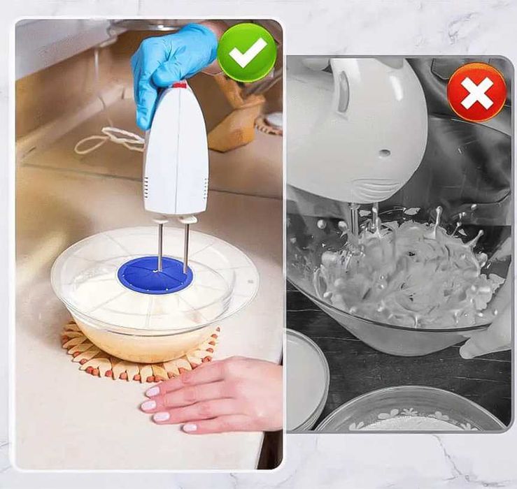 Предпазващ капак за купа против пръски при разбиване