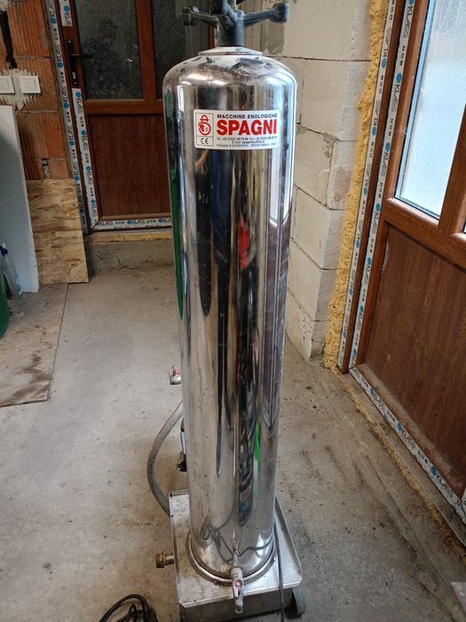 Filtru vin inox cu argila