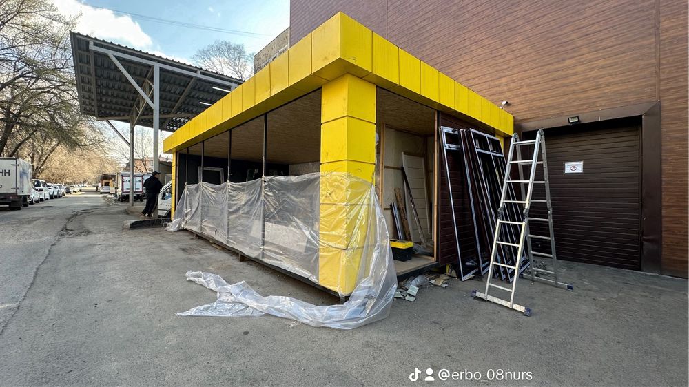 Алюминий терезе есік перегородкалар