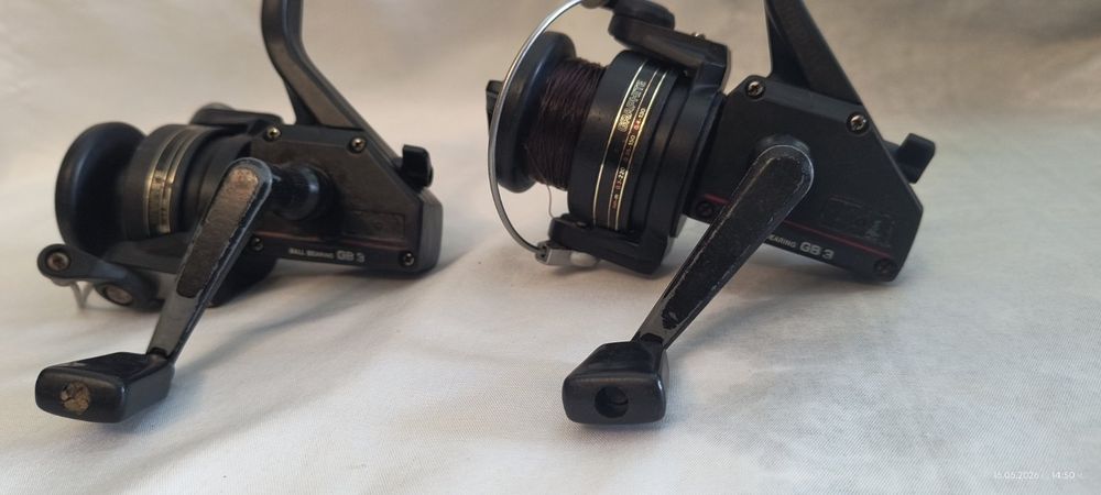 2бр. Ретро макари Ryobi GB 3 (Graphite/Ball Bearing)