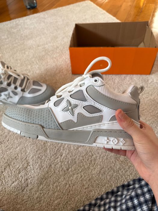 Adidasi Sneakers Louis Vuitton Grey Skate Edition