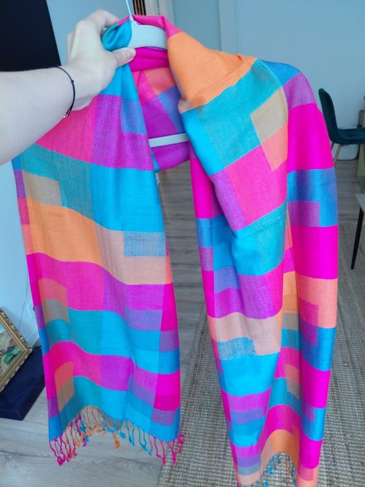 Esarfa sal colorat