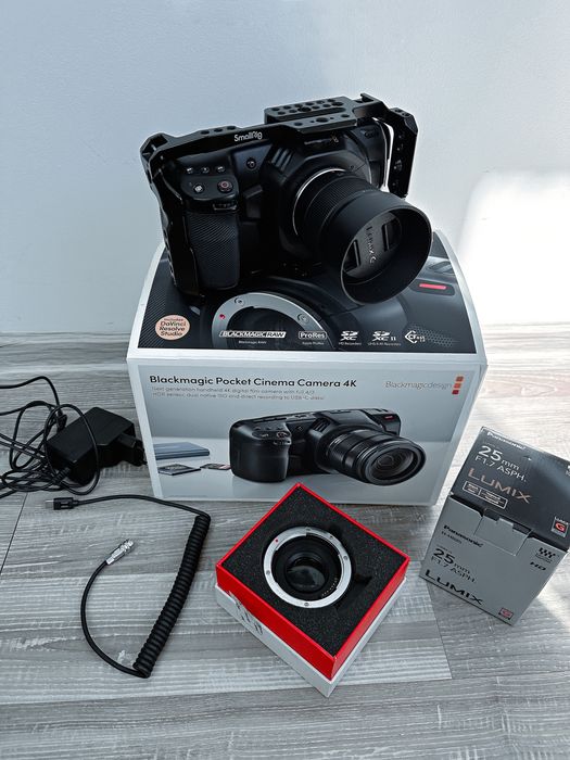 Blackmagic Pocket Cinema Camera 4K – Kit