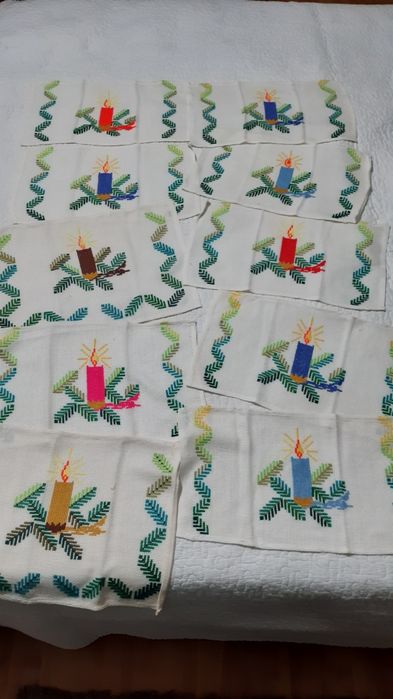 Șervețele Crăciun hand made 20/35 cm