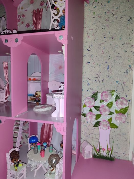 Домик для кукол ручная работа