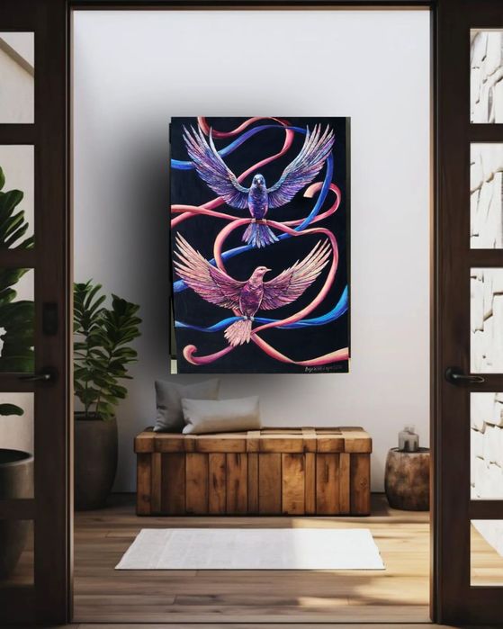 Картины маслом на бархате